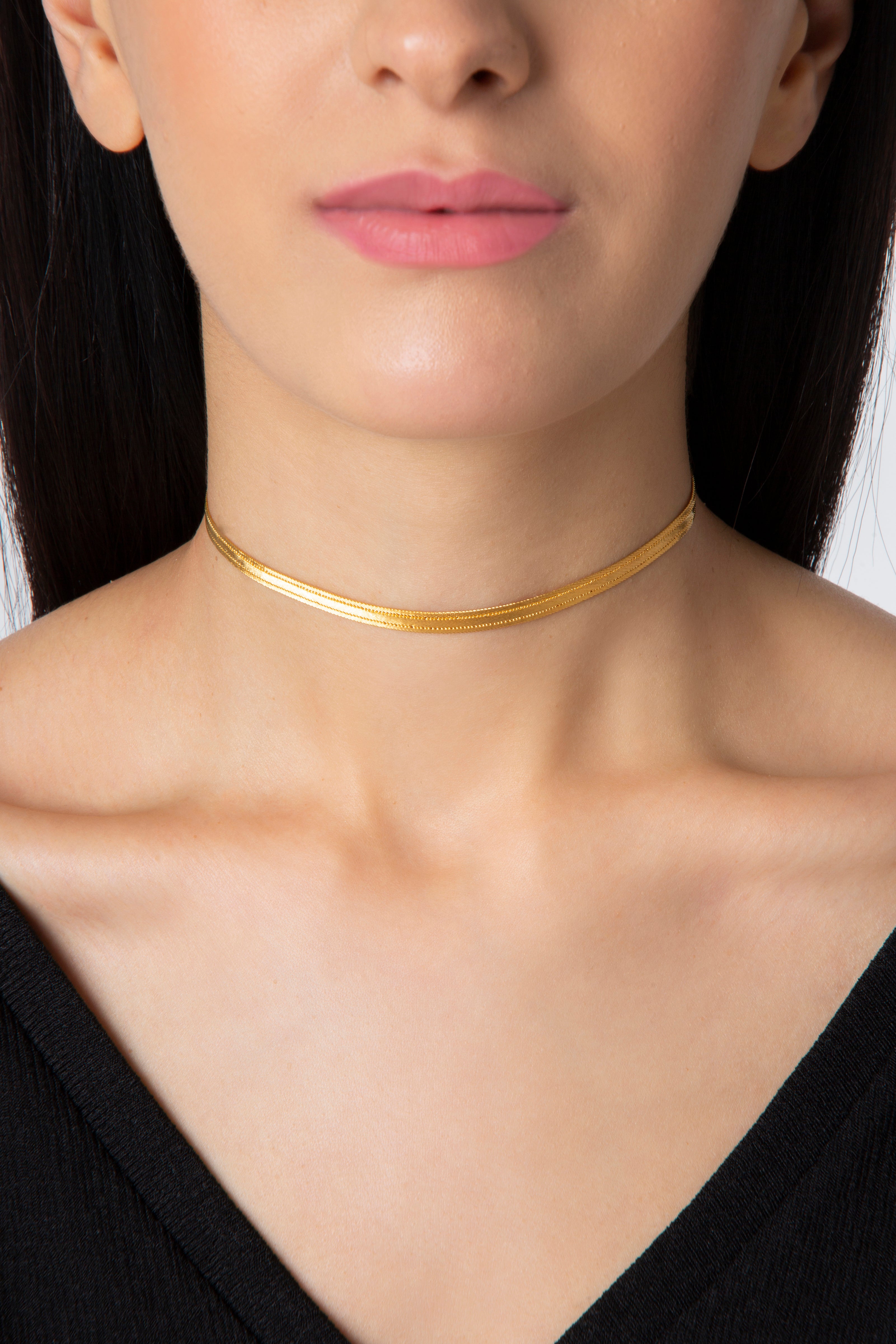 Three Line Choker - Her Story Shop