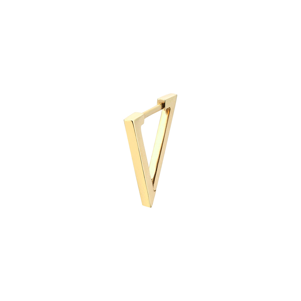 Mini Triangle Earring TSZ in Yellow Gold - Her Story Shop