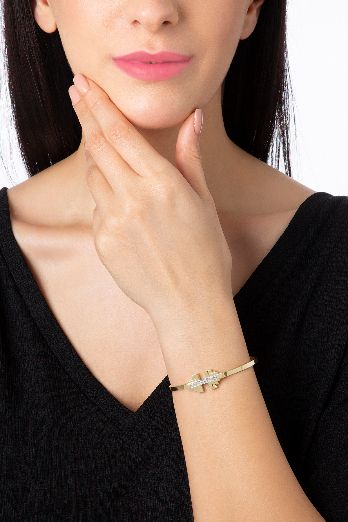 Empire Bracelet in Yellow Gold - Her Story Shop