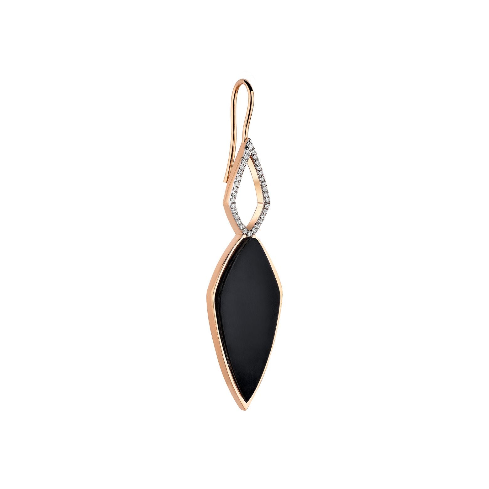 Infinity Earring in Rose Gold - Her Story Shop