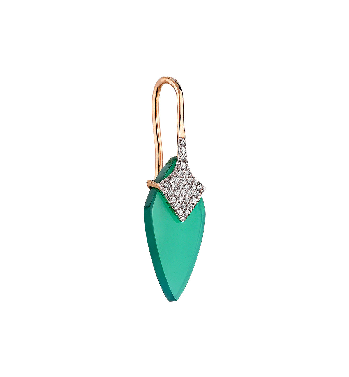 Drop Of Life Earring in Rose Gold - Her Story Shop