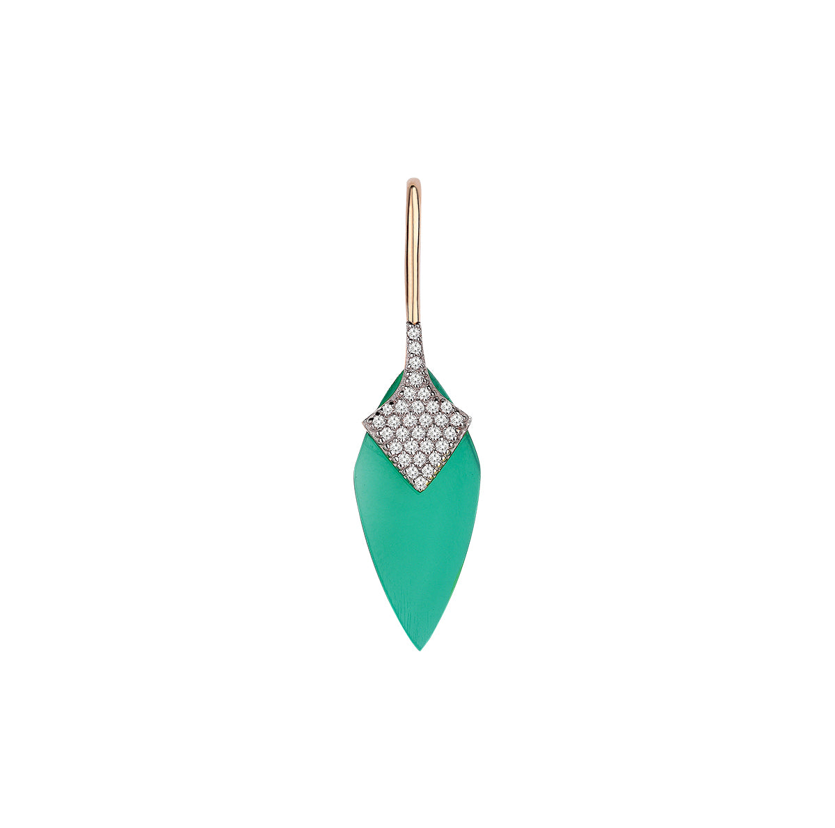 Drop Of Life Earring in Rose Gold - Her Story Shop