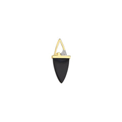 Dark Seed Earring in Yellow Gold - Her Story Shop