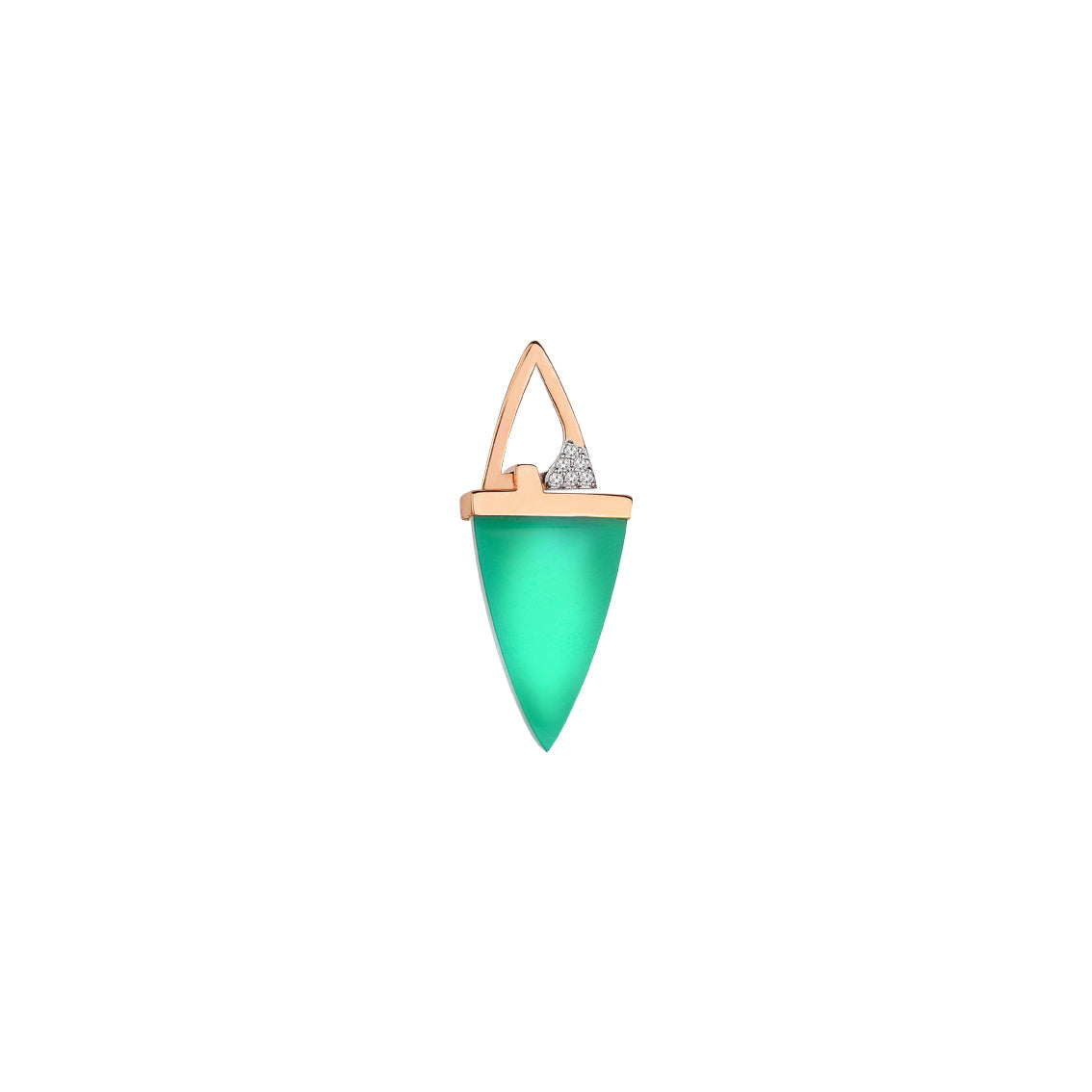 Dark Seed Earring in Rose Gold - Her Story Shop
