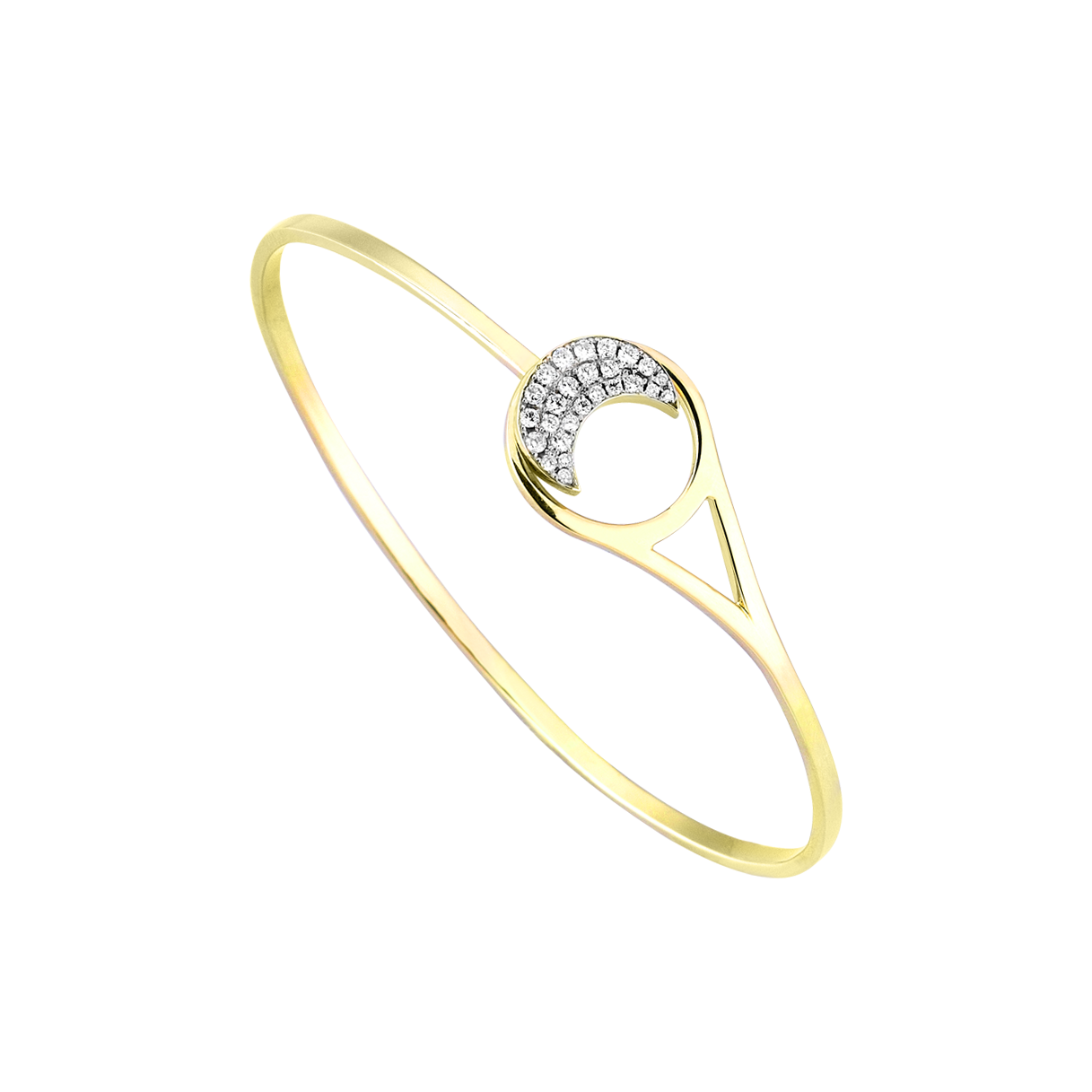 Nite Cuff in Yellow Gold - Her Story Shop