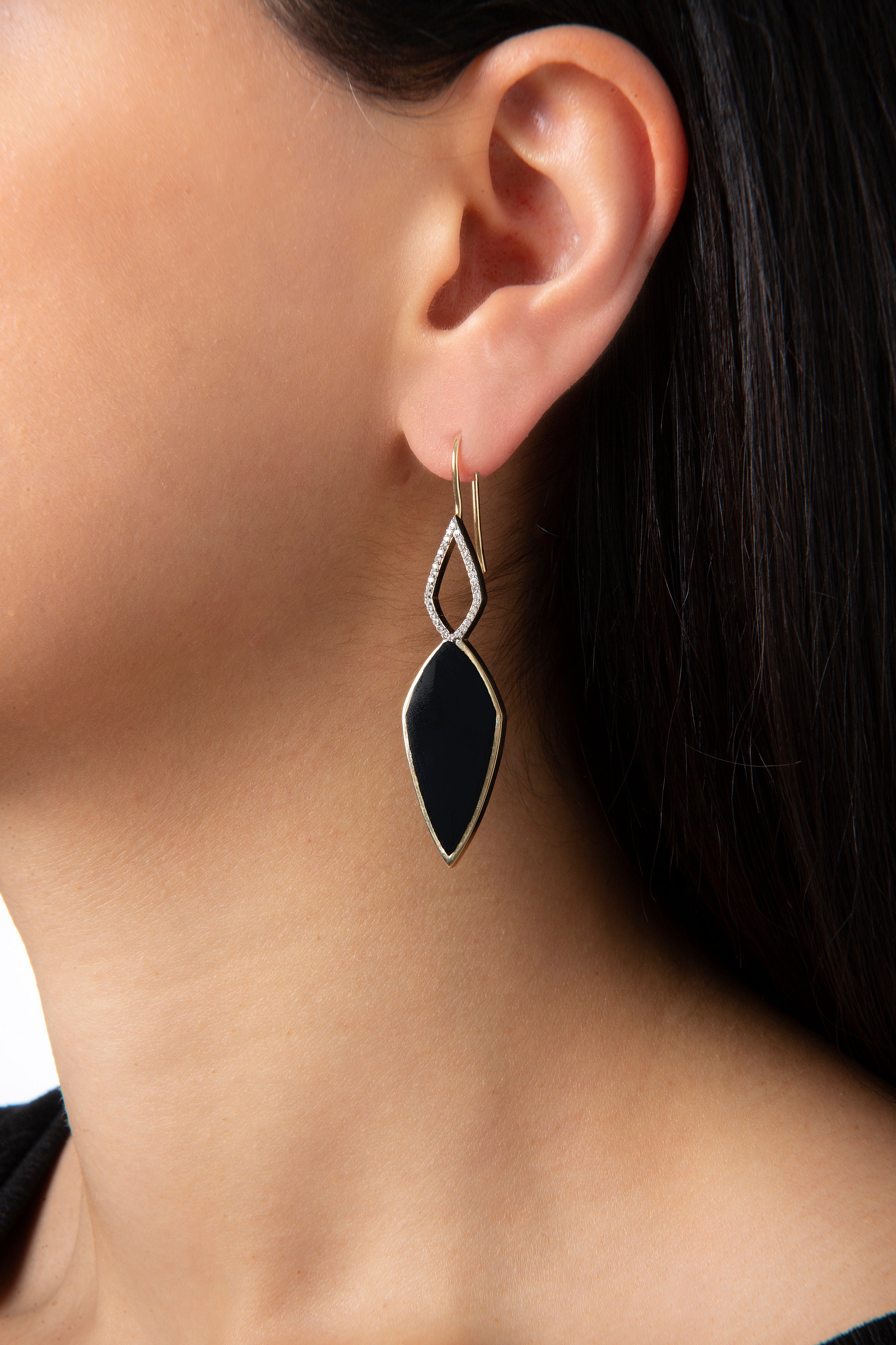 Infinity Earring in Yellow Gold - Her Story Shop