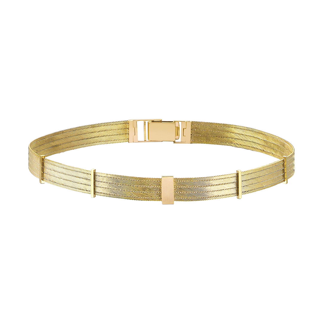 Five Line Sticks Choker - Her Story Shop
