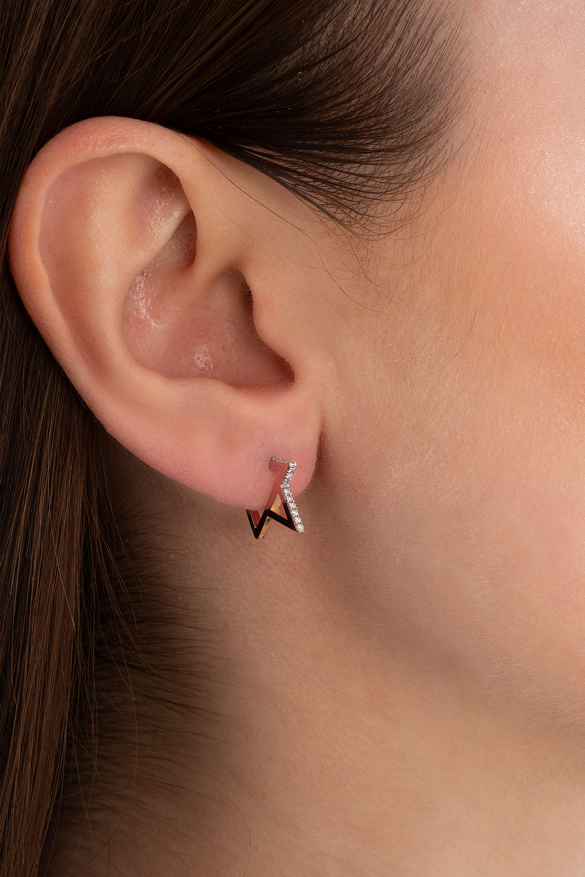 Mini Star Earring in Rose Gold - Her Story Shop