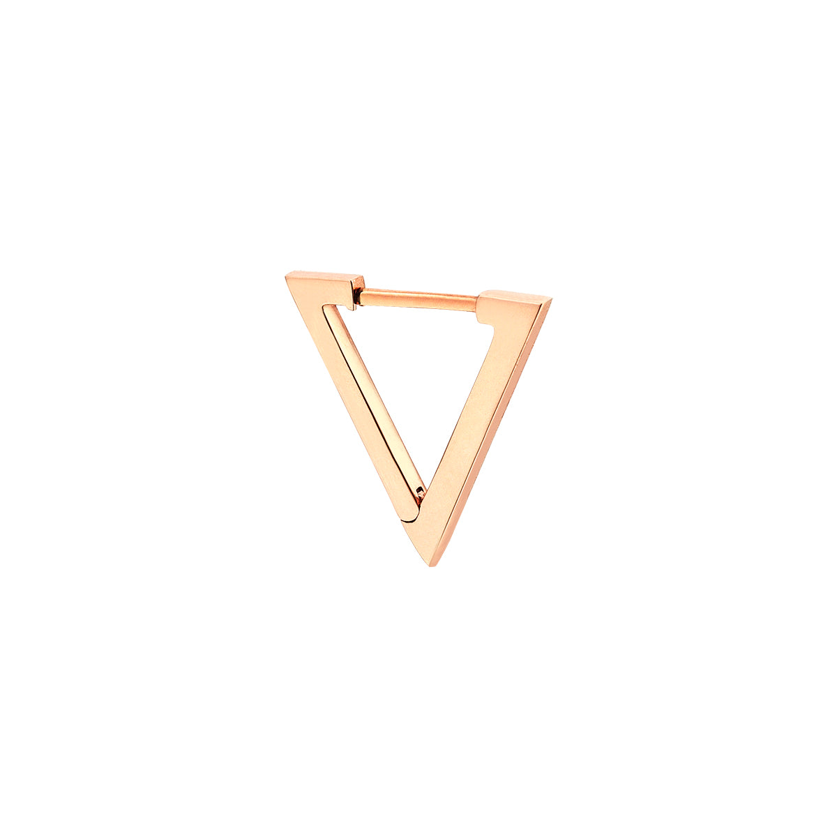 Mini Triangle Earring TSZ in Rose Gold - Her Story Shop