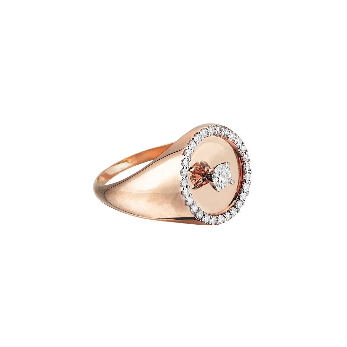 Precious Mom Ring in Rose Gold - Her Story Shop