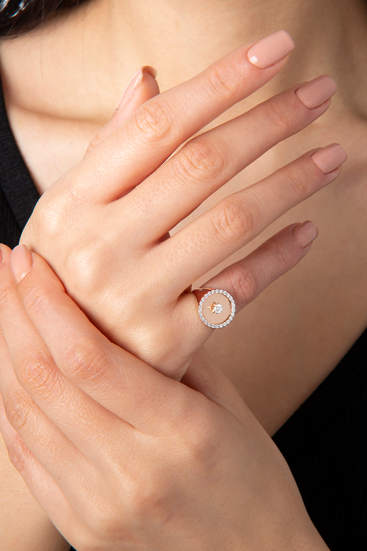 Precious Mom Ring in Rose Gold - Her Story Shop