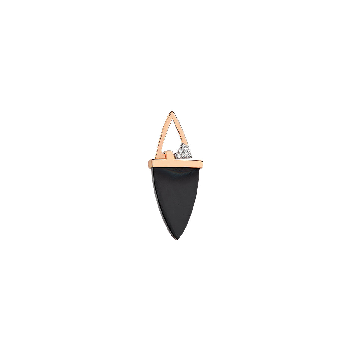 Dark Seed Earring in Rose Gold - Her Story Shop