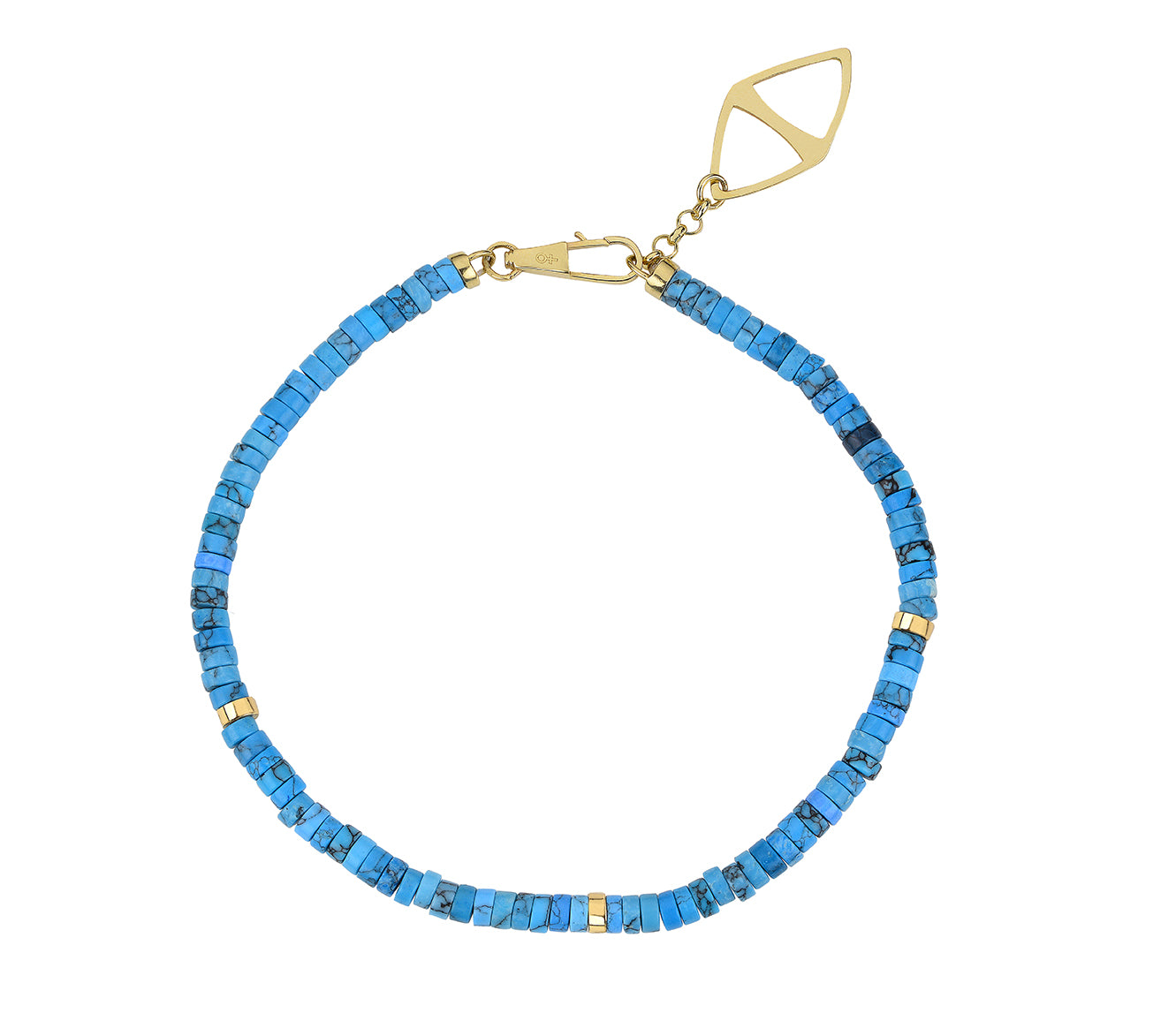 Fusion Anklet in Yellow Gold - Her Story Shop