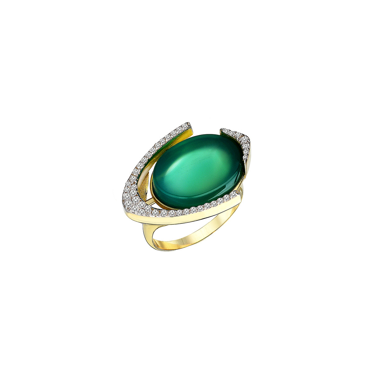 Seed Of Life Ring in Yellow Gold - Her Story Shop