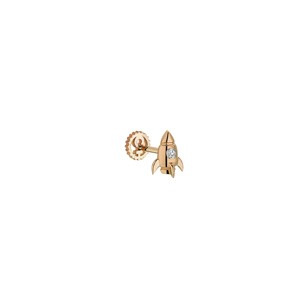Rocket Piercing in Rose Gold – Her Story Jewelry