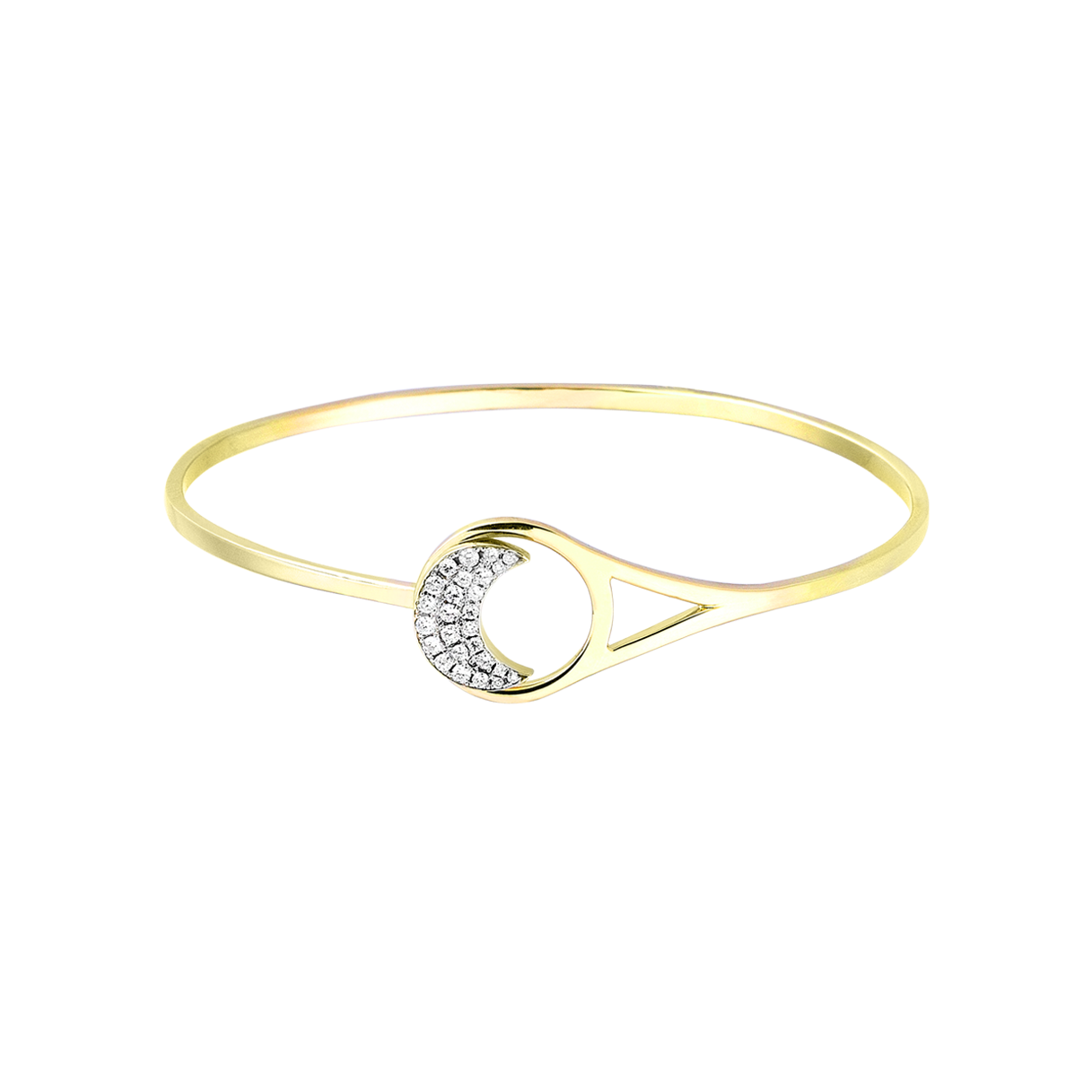 Nite Cuff in Yellow Gold - Her Story Shop