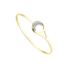 Nite Cuff in Yellow Gold - Her Story Shop