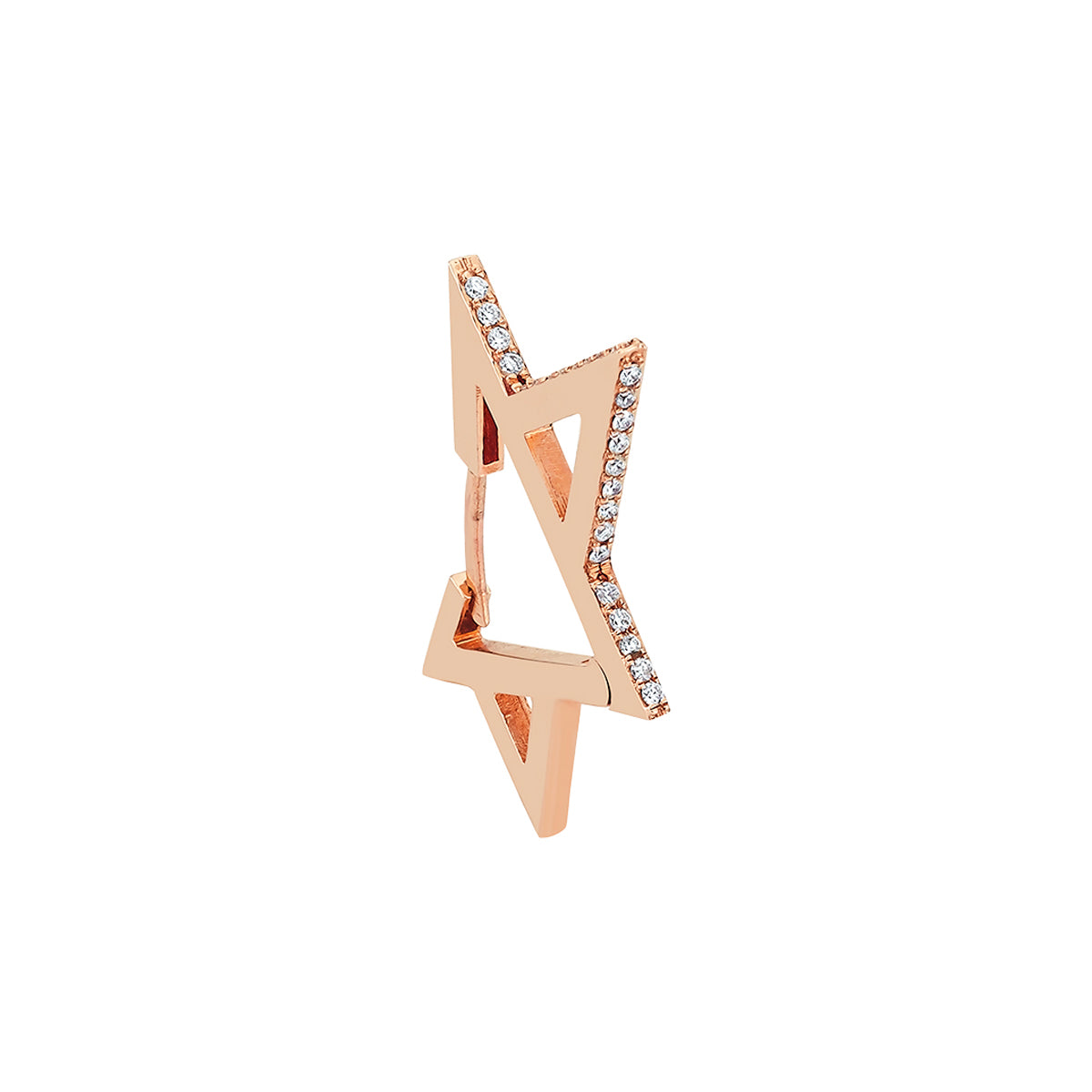 Star Earring in Rose Gold - Her Story Shop