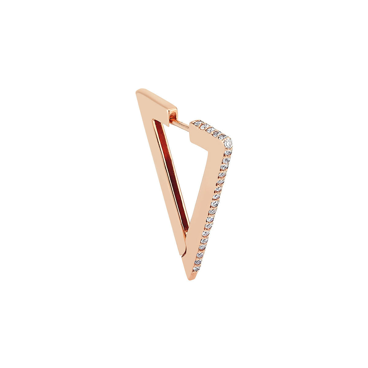 Trigon Earring in Rose Gold - Her Story Shop