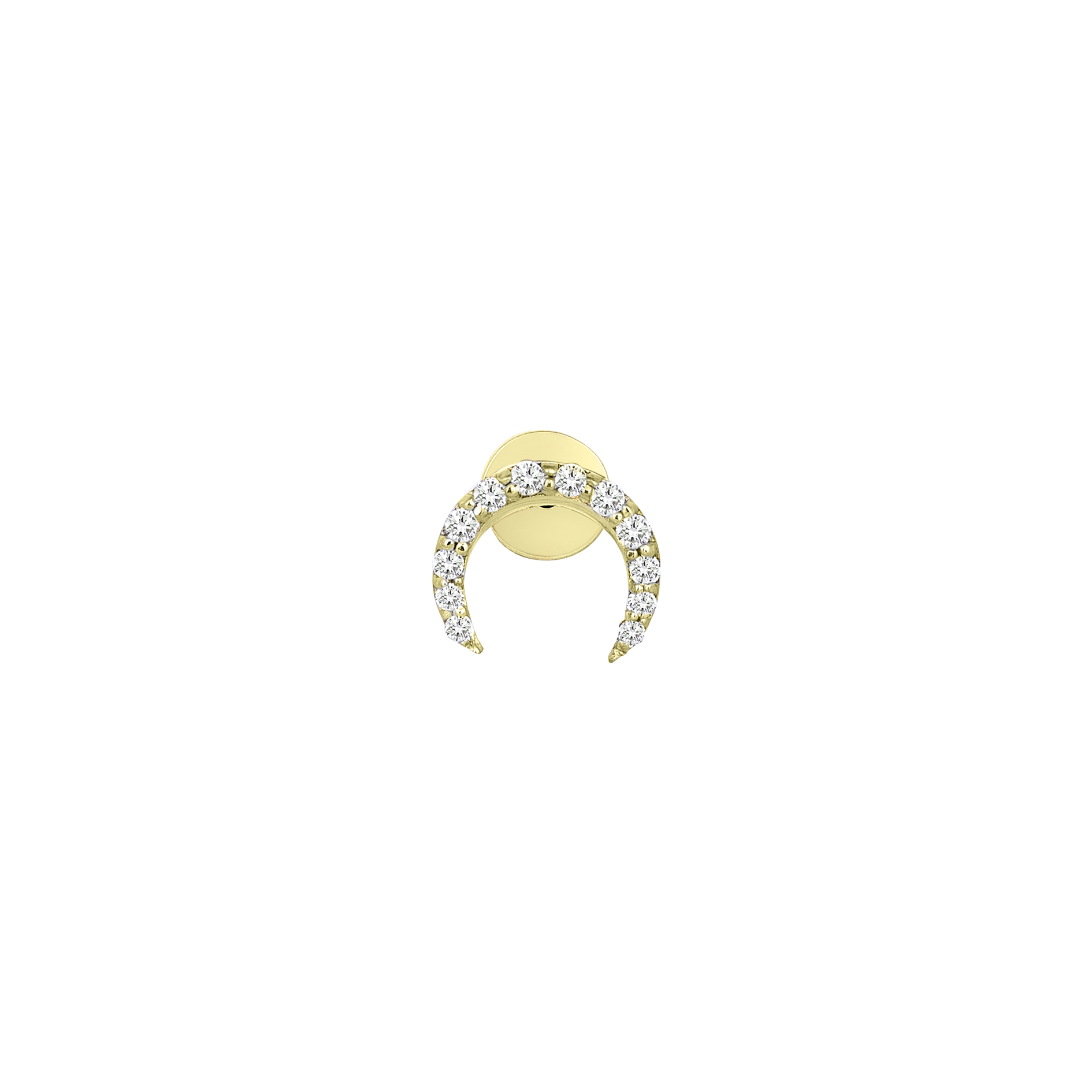 Selena Stud in Yellow Gold - Her Story Shop
