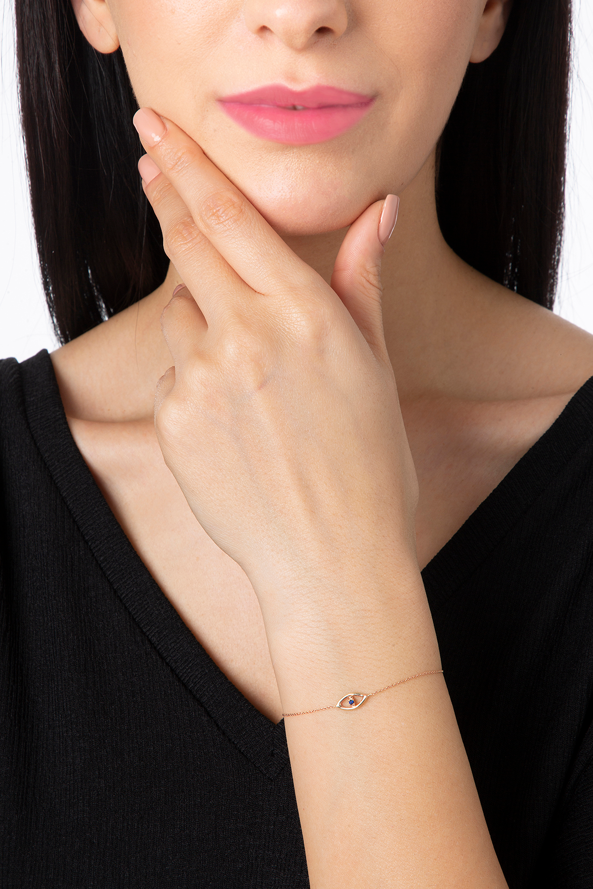 Mini Pure Magic Knot Bracelet in Rose Gold - Her Story Shop