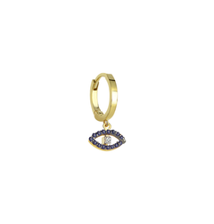 Mini Full Magic Knot Earring in Yellow Gold - Her Story Shop