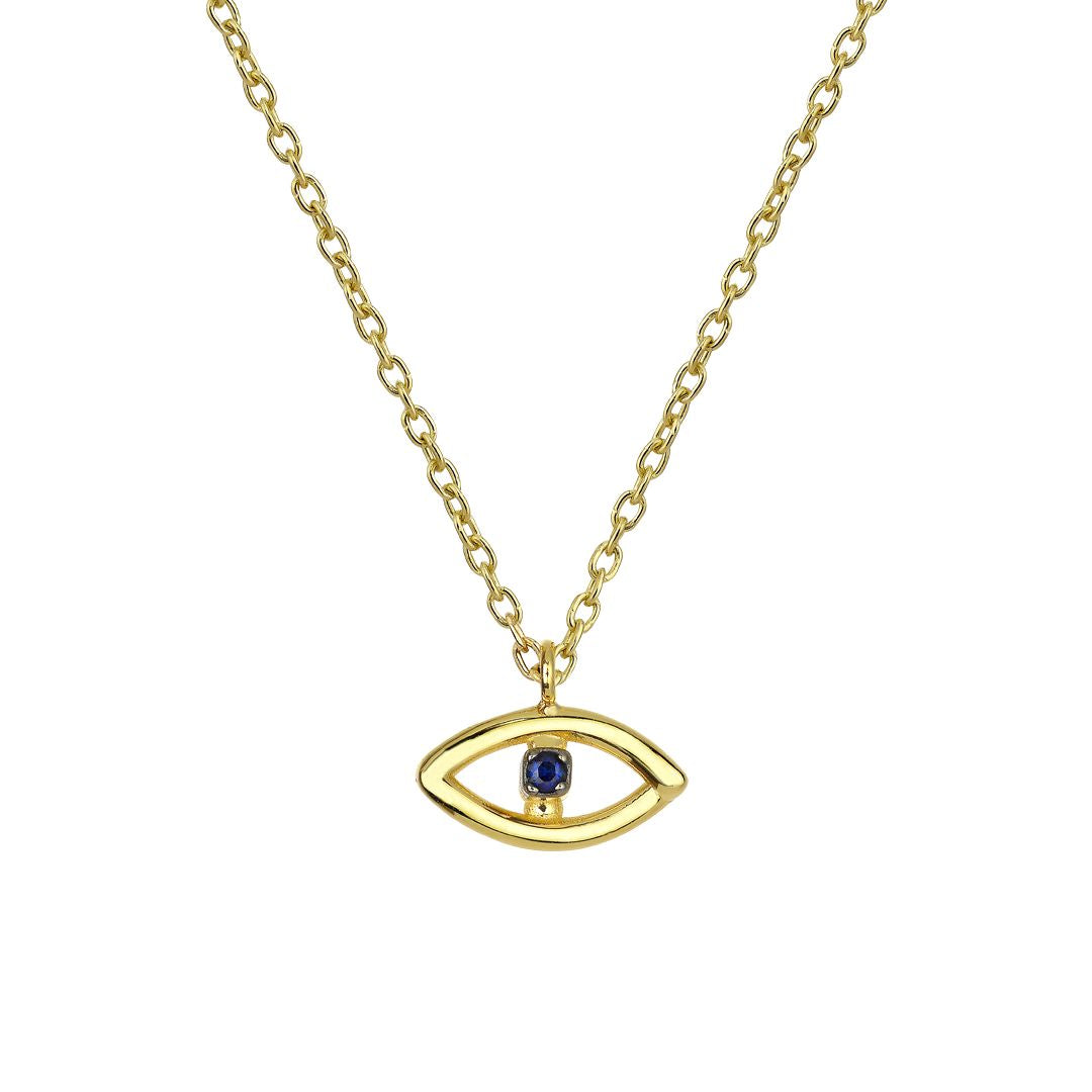 Mini Pure Magic Knot Necklace in Yellow Gold - Her Story Shop