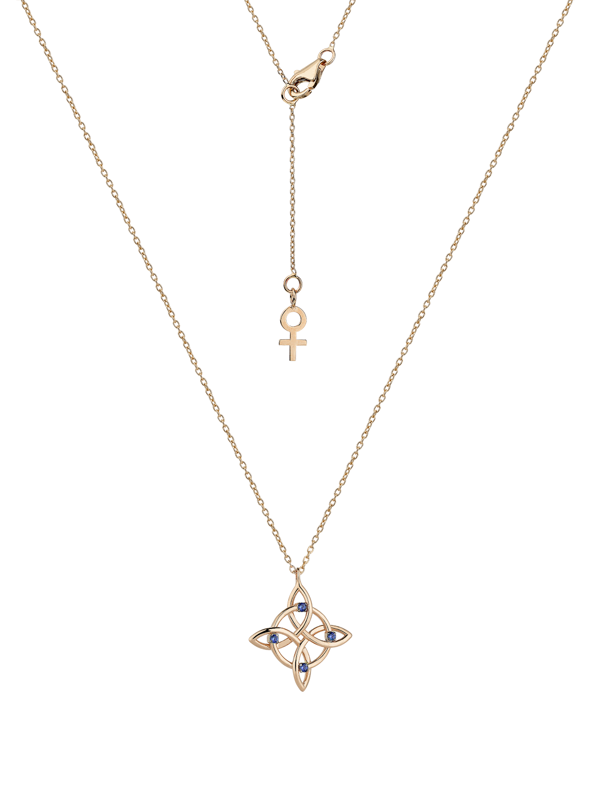 Pure Magic Knot Necklace in Rose Gold - Her Story Shop