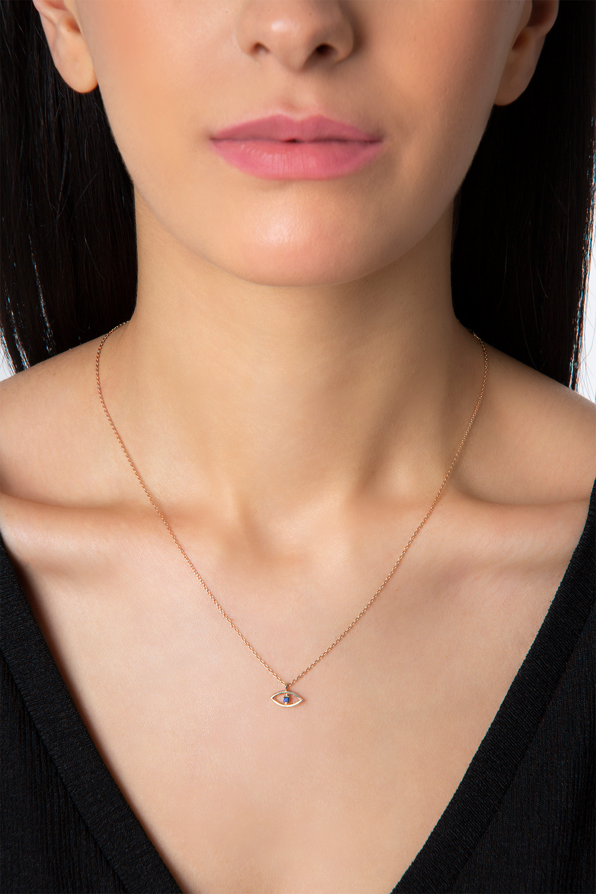 Mini Pure Magic Knot Necklace in Rose Gold - Her Story Shop