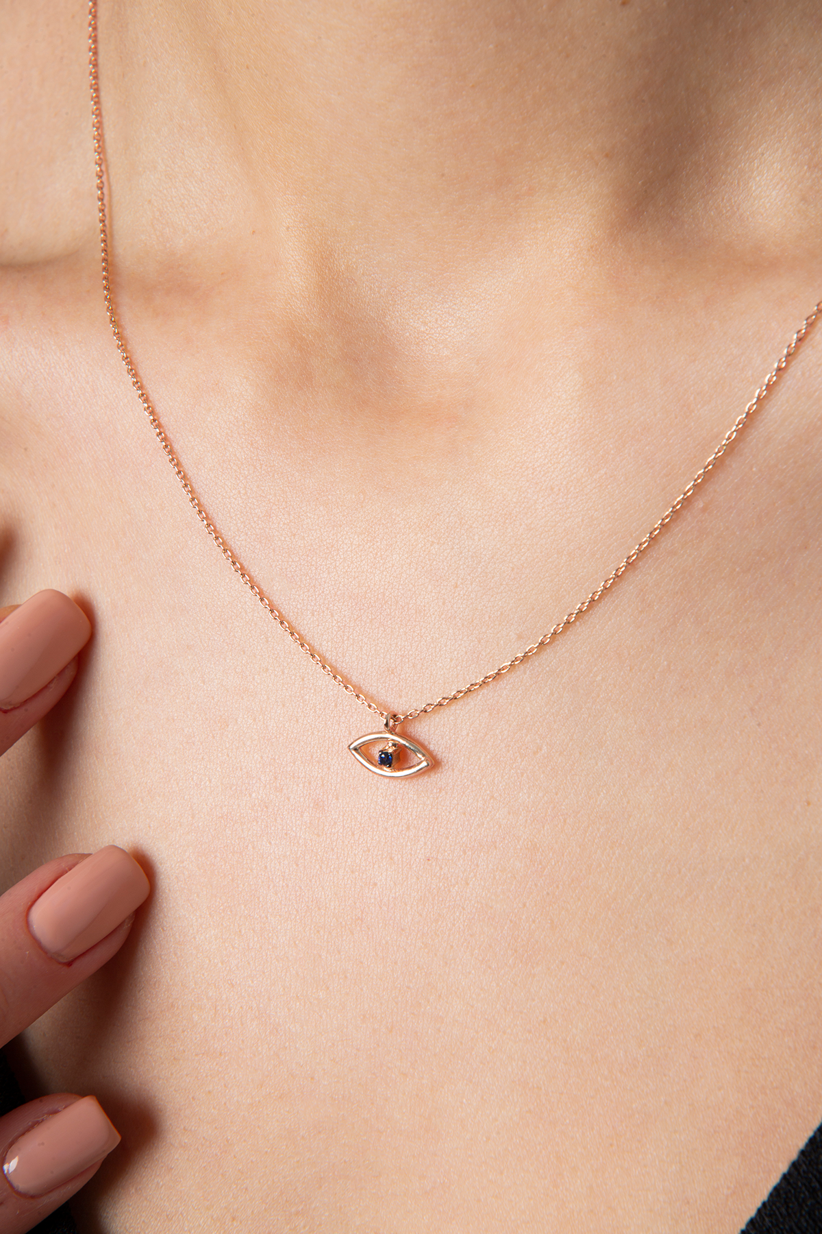 Mini Pure Magic Knot Necklace in Rose Gold - Her Story Shop