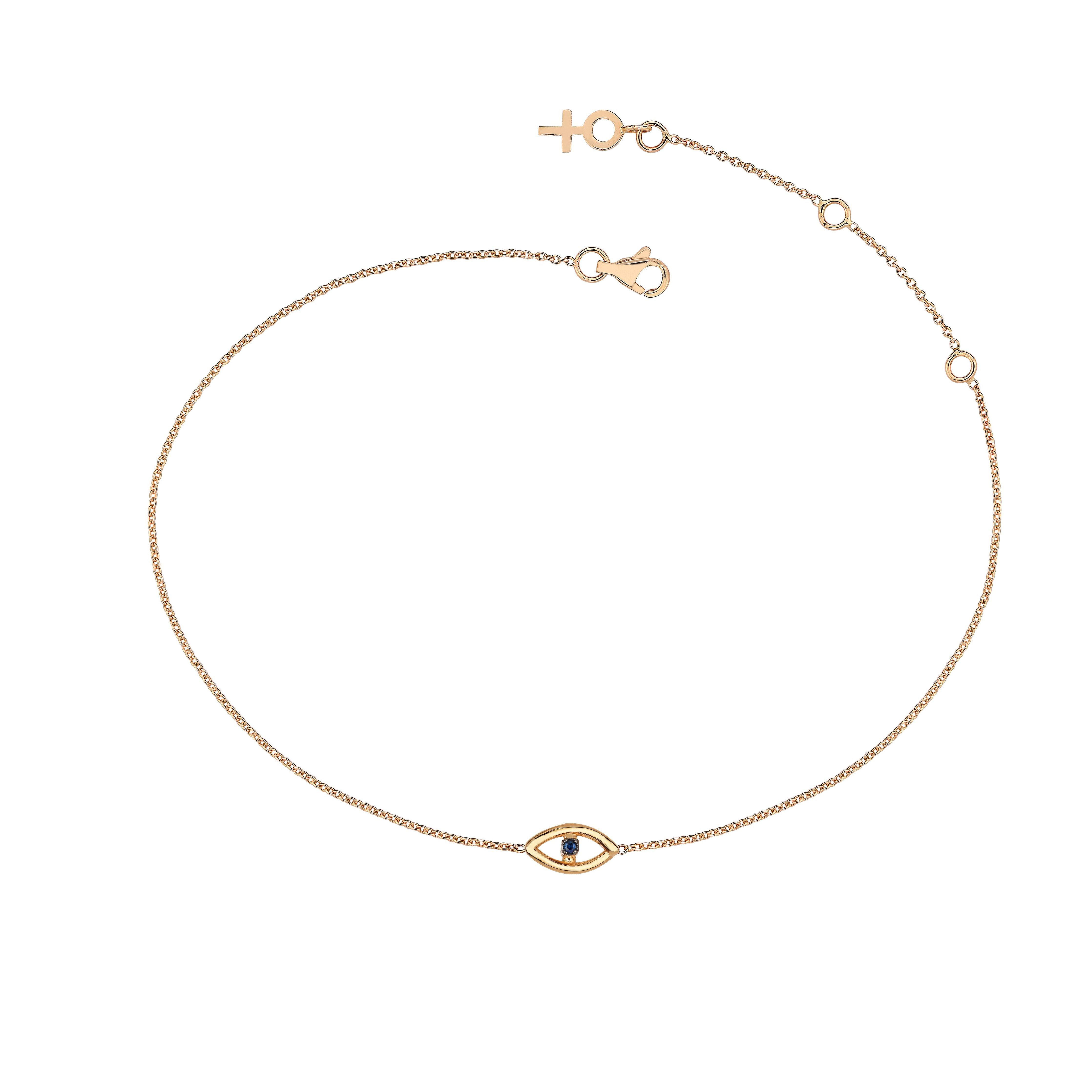 Mini Pure Magic Knot Bracelet in Rose Gold - Her Story Shop
