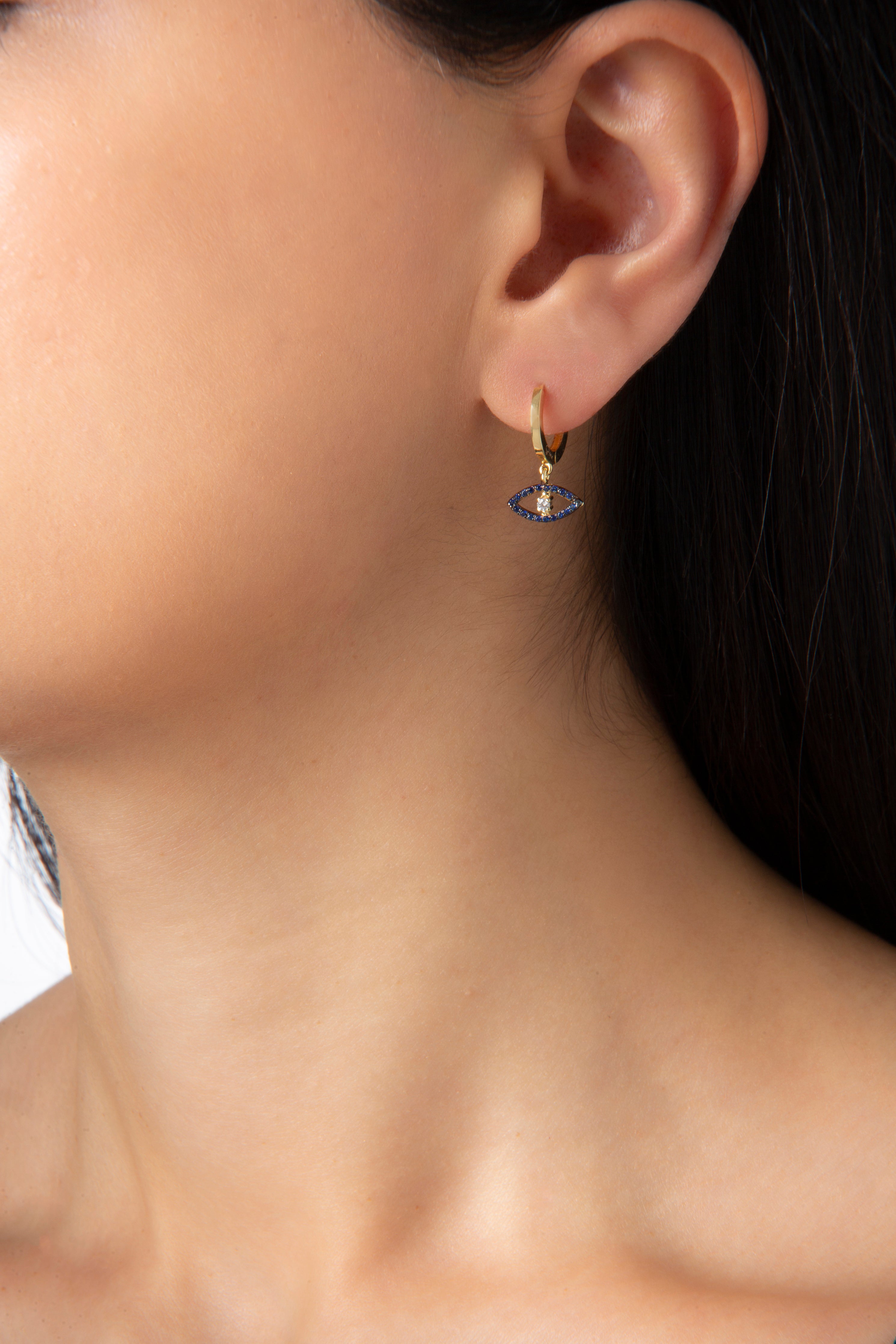 Mini Full Magic Knot Earring in Yellow Gold - Her Story Shop