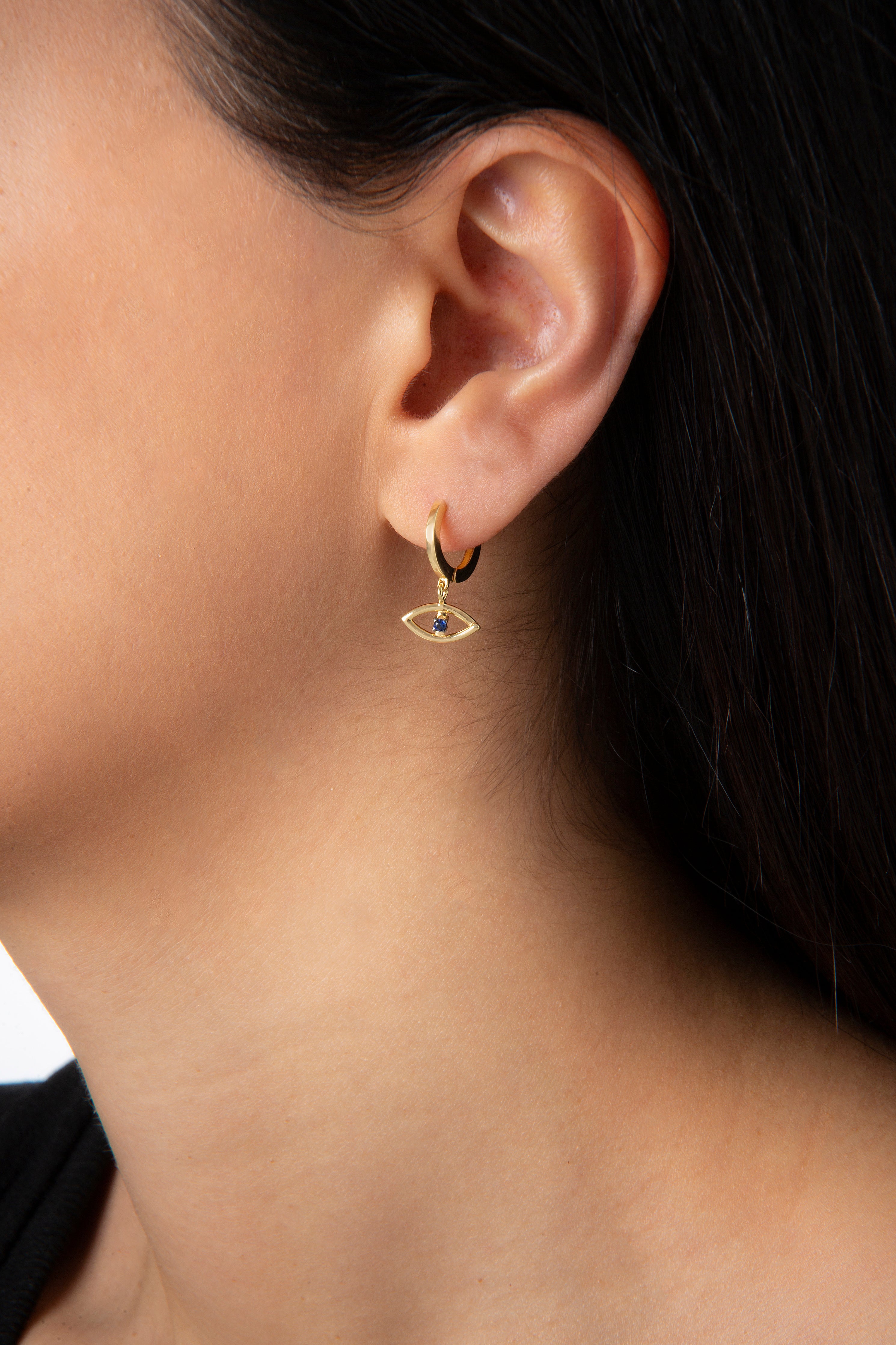 Mini Pure Magic Knot Earring in Yellow Gold - Her Story Shop